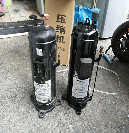 天柱中央空调压缩机的更换维修